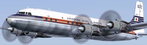 Japan DC-7C